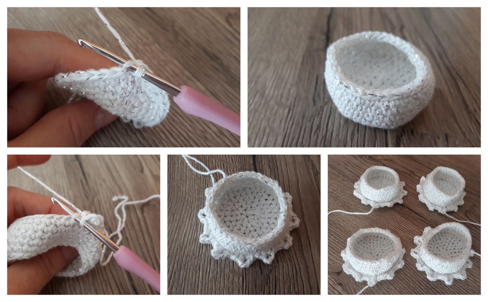 Blog-Inhaltsbild für 'Kerze für einen Adventskranz, kostenlose Häkelanleitung'